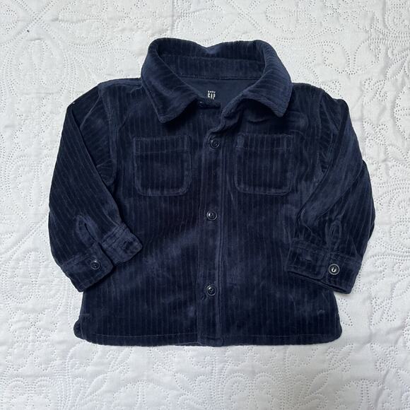 Gap Velour Shacket Bundle Size 18-24m - Picture 8 of 11